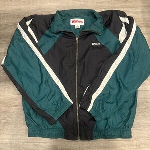 Wilson Teal Nylon Jacket